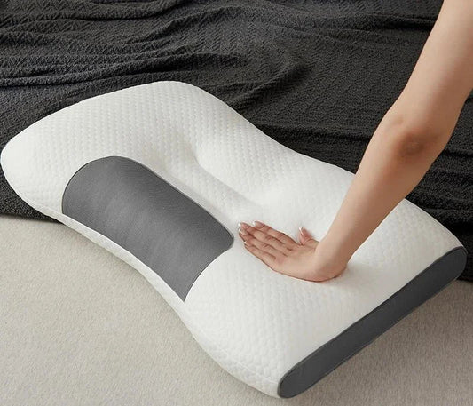 Oreiller cervical ergonomique à soutien à rebond rapide 